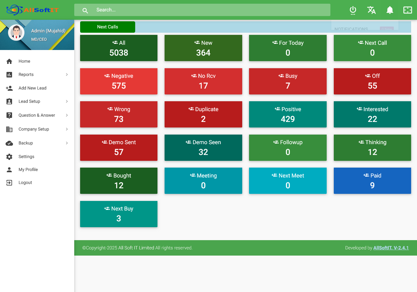 Lead Management (A2Z Lead)